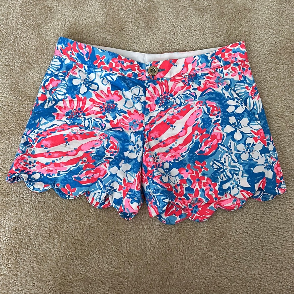 Lilly Pulitzer Buttercup Short in Pop Pop Glow